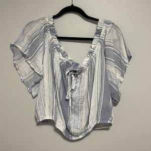 Torrid boho two piece (crop top and skirt)